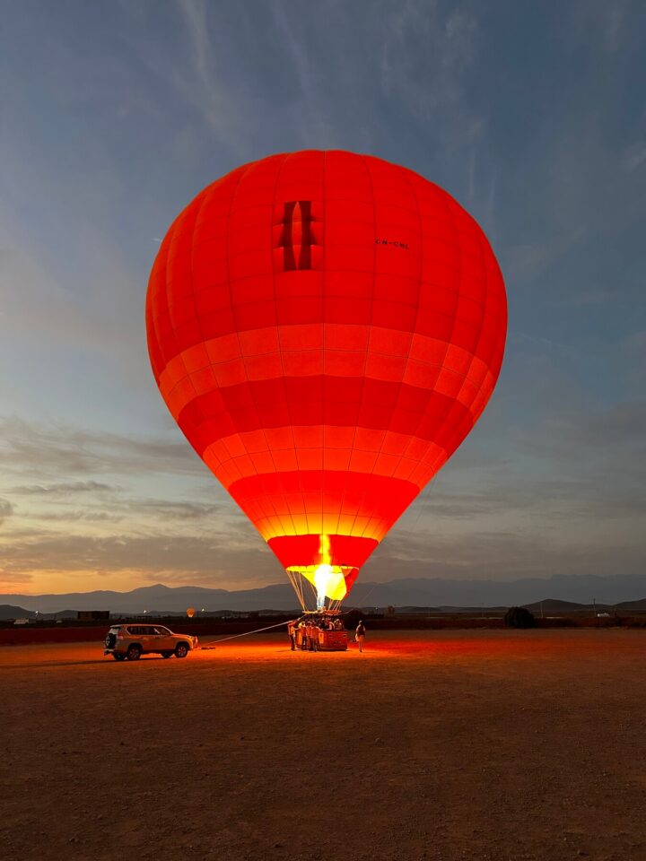 agafay luxary night and air balloon experince