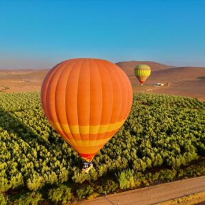 agafay desert overnight and hot air balloon experience